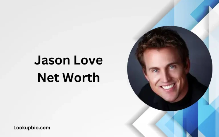 Jason Luv: A charismatic man with a charming smile, dressed in a stylish suit, exuding confidence and success.